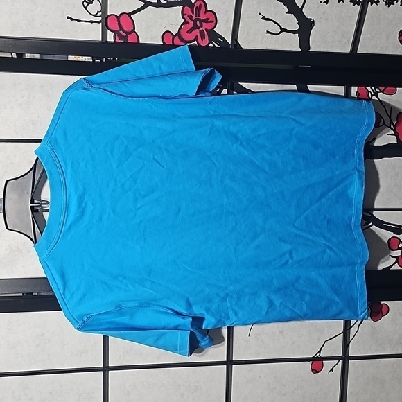 Jordan Vibrant Sky Blue Short Sleeve Tee with Bold MJ Graphic Design Small NWT - Picture 6 of 6